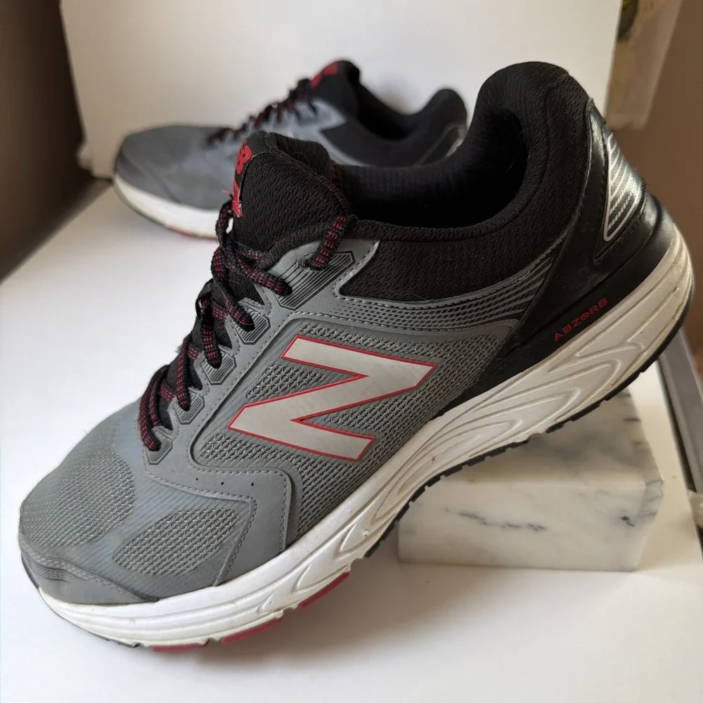 New Balance 560 V7 M560LS7 Activa Mens 13 4E Ex. Wide Running Shoe Gray Sneakers